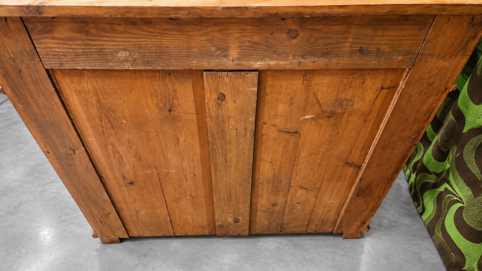 Commode art déco sapin massif 