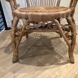 PEACOCK armchair - 60s -
