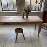 XL farmhouse table in beech and pine 3m