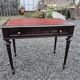 Flat desk in mahogany from the 20th century