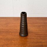 Carafe vase from German studio pottery from the mid-century by Petra, 1960s.