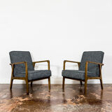 Pair of 04-B armchairs by Bydgoskie Fabryki Mebli 1960s