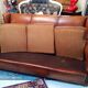 Leather club sofa