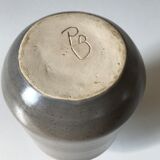 Ceramic vase soliflore vintage design 1960