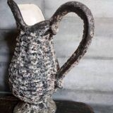 Ceramic pitcher with a handle 1950