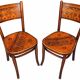 Pair of chairs Jacob & Josef Kohn Vienna 1900/1910 Art Nouveau