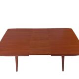 extendable vintage dining table by Louis van Teeffelen for Wébé