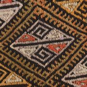Tapis Kilim vintage marron foncé 5x7, 153x202 cm
