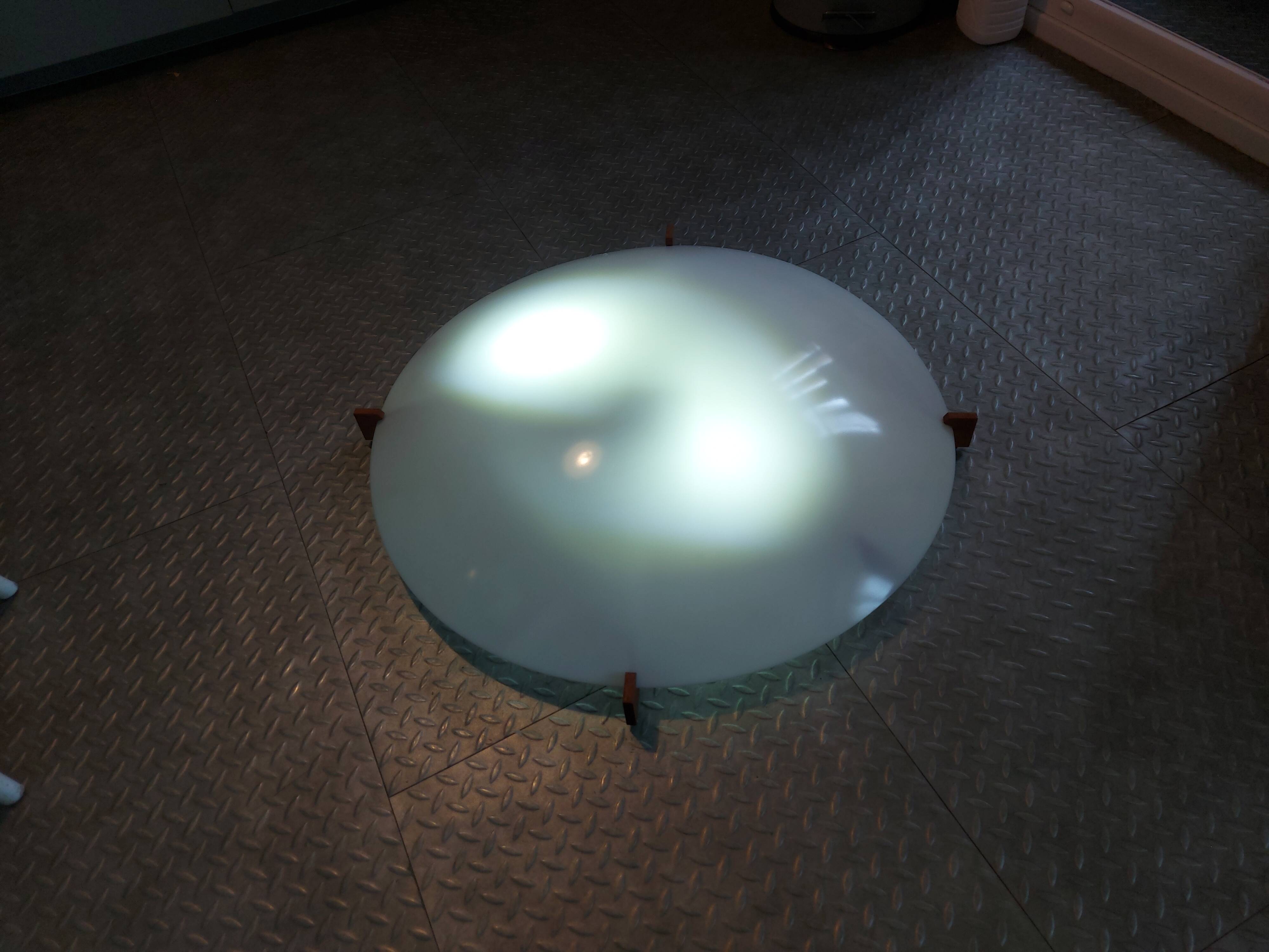 Plafonnier, lustre design Scandinave Osten Kristiansson pour Luxus