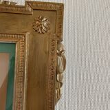 Wooden frame knot ribbon 68 x48
