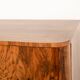 Fully renovated art deco walnut sideboard, 1930s, czechoslovakia