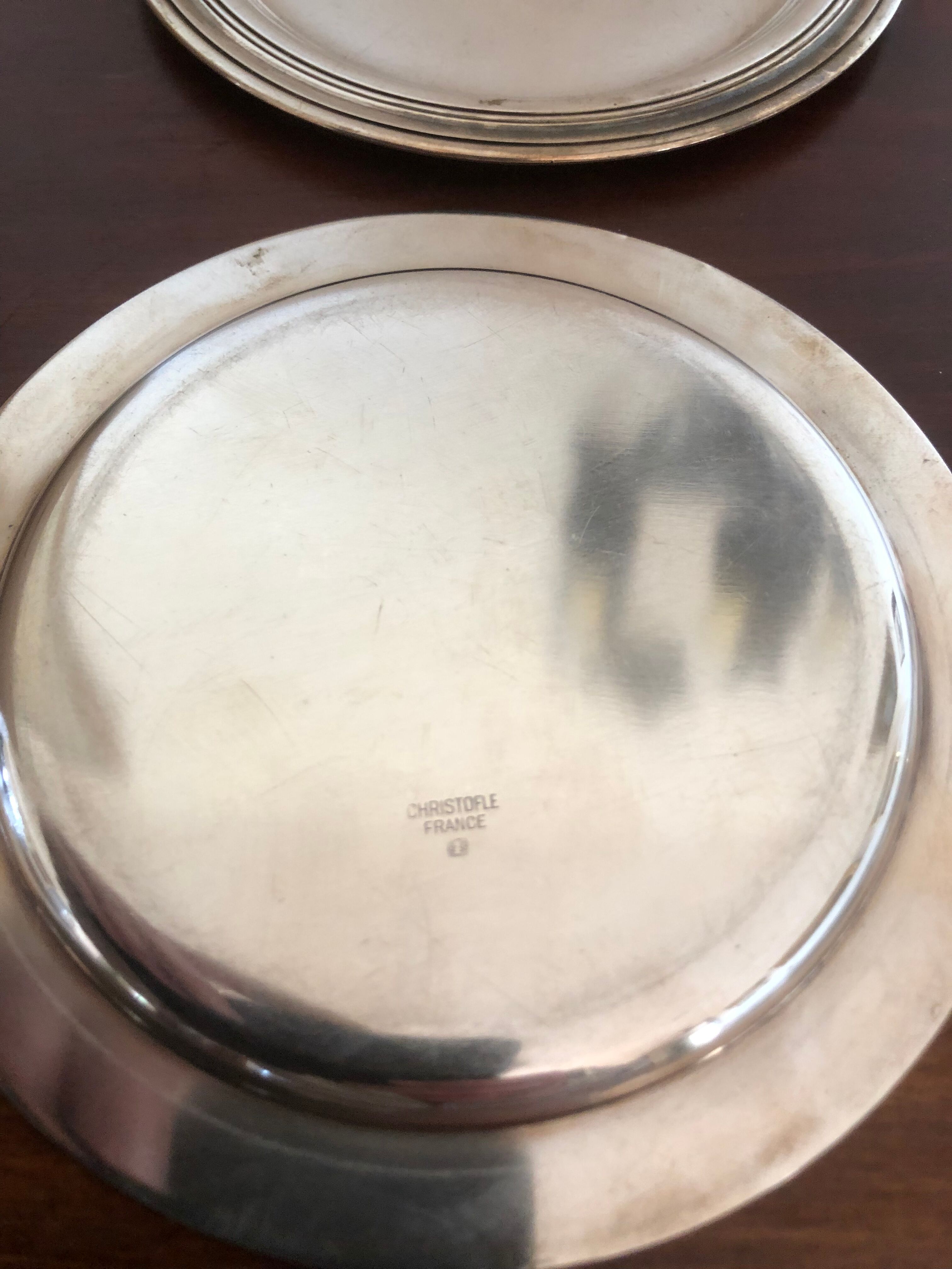 Ch under christofle bottles