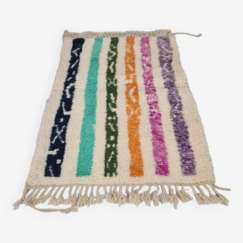 Handmade wool Berber rug 150 x 100 cm