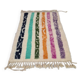 Handmade wool Berber rug 150 x 100 cm
