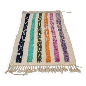 Handmade wool Berber rug 150 x 100 cm