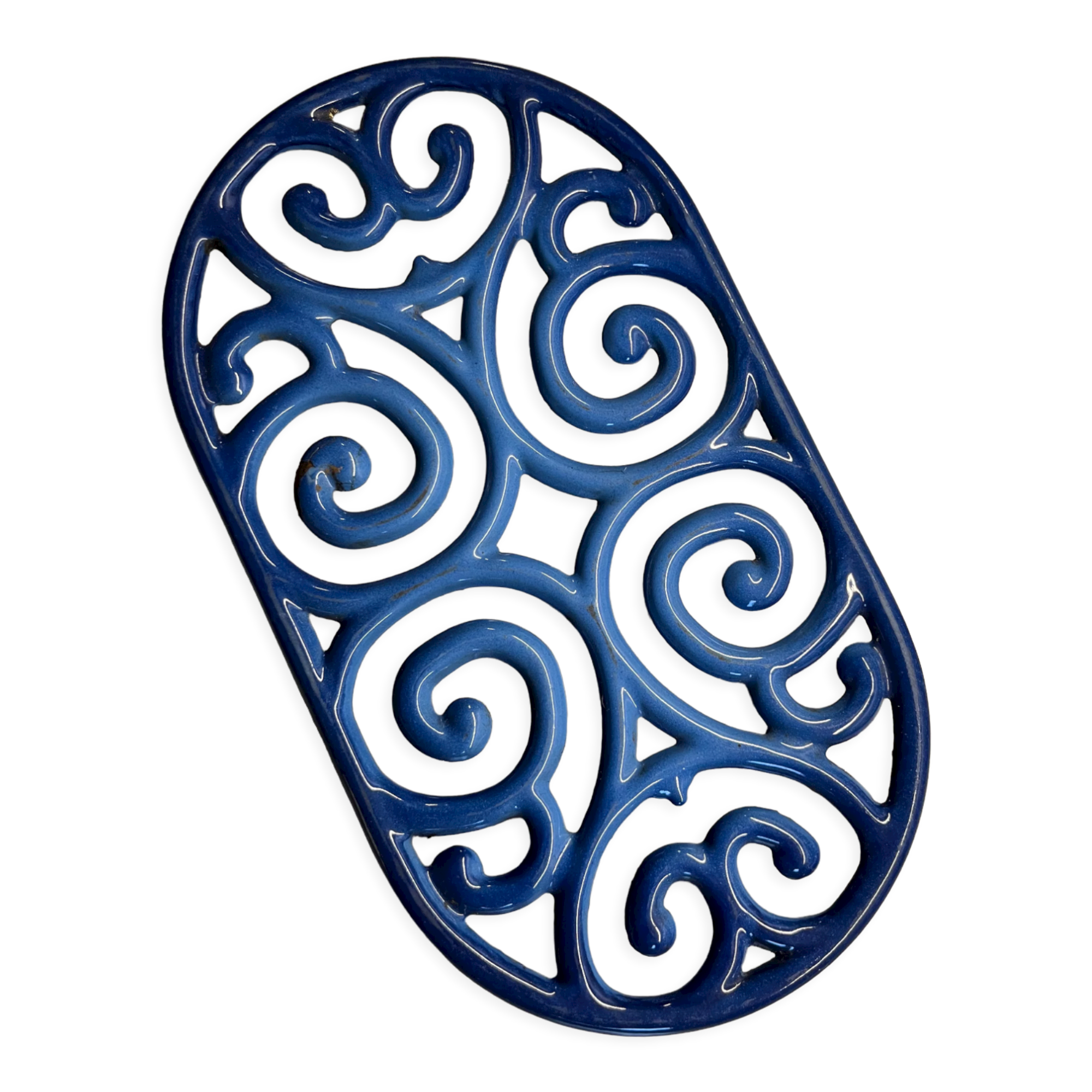 Old cast iron table mat