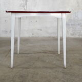 Square table in formica 60s