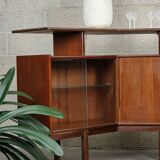 Scandinavian teak bar by Turnidge England 1960s