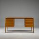 Mid-Century Teak Desk from GV Møbler, 1970s