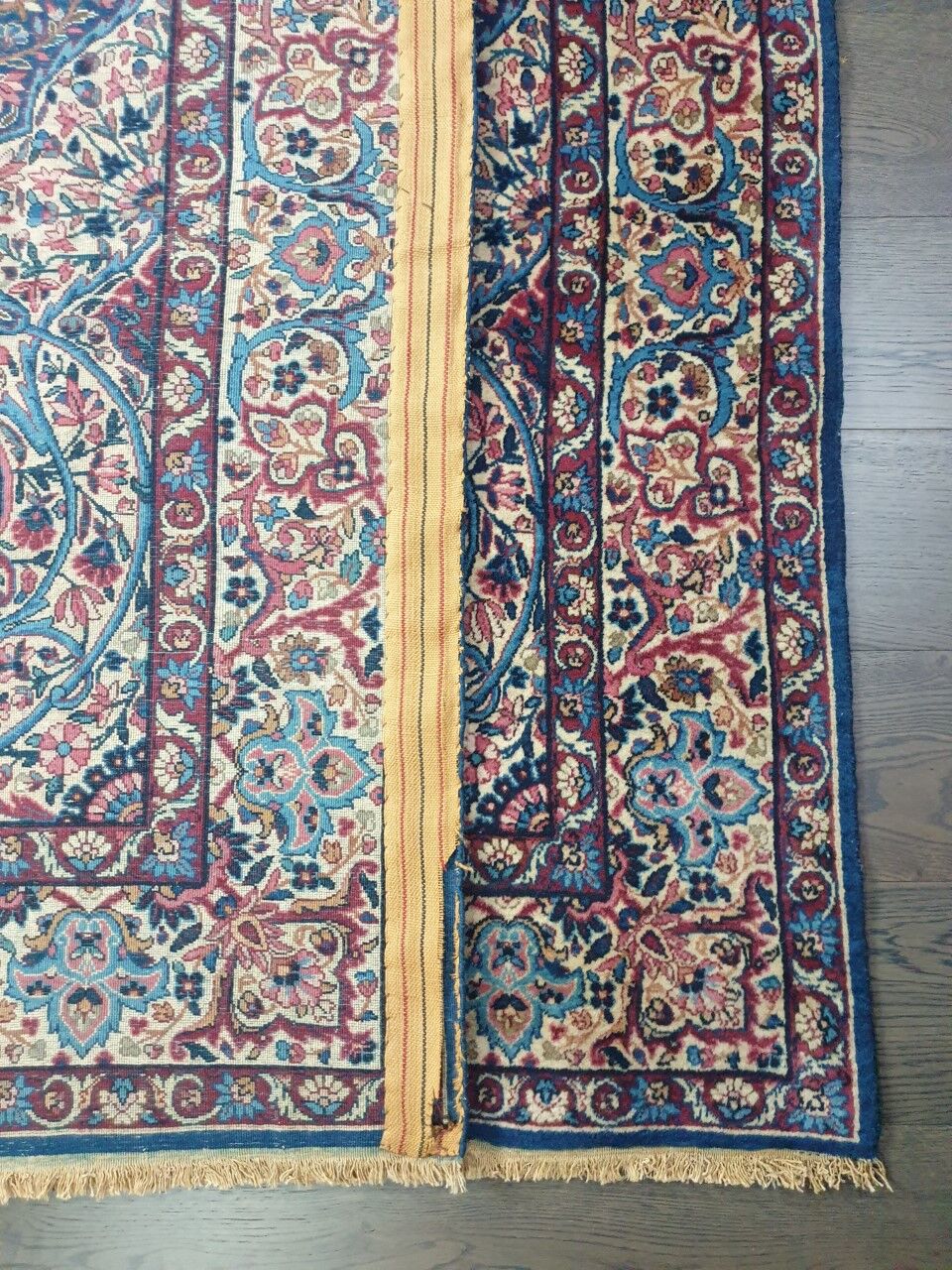 Handmade Kerman rug