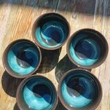 Frank Brooks, formerly of Wedgwood, A Set of Five Japanese Sake Cups.