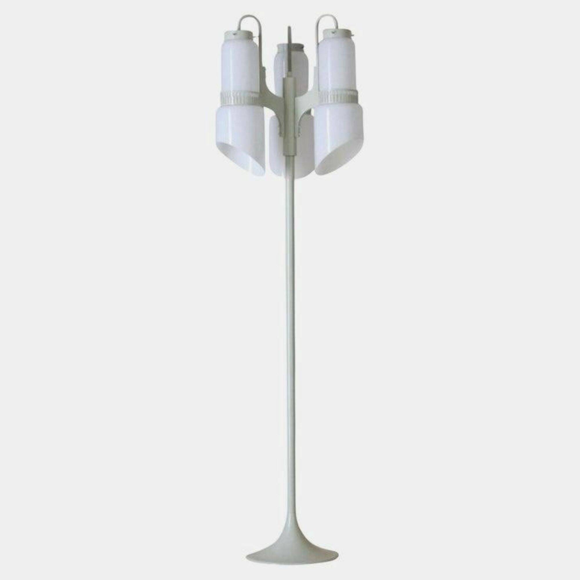 Vintage Italian Floor Lamp, Murano Glass, 1970s
