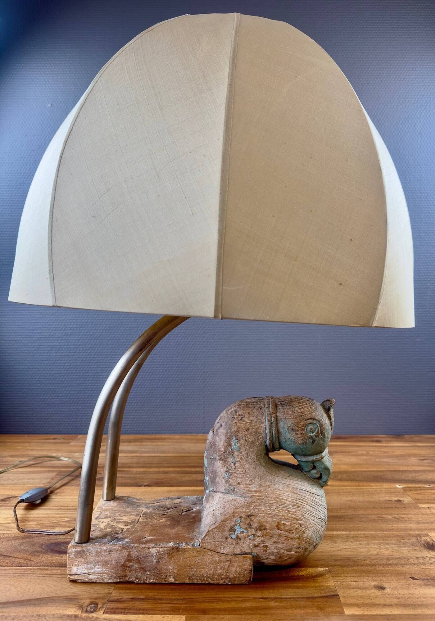 Claude de Muzac Lamp (1934-2022) – Handmade and sculptural piece