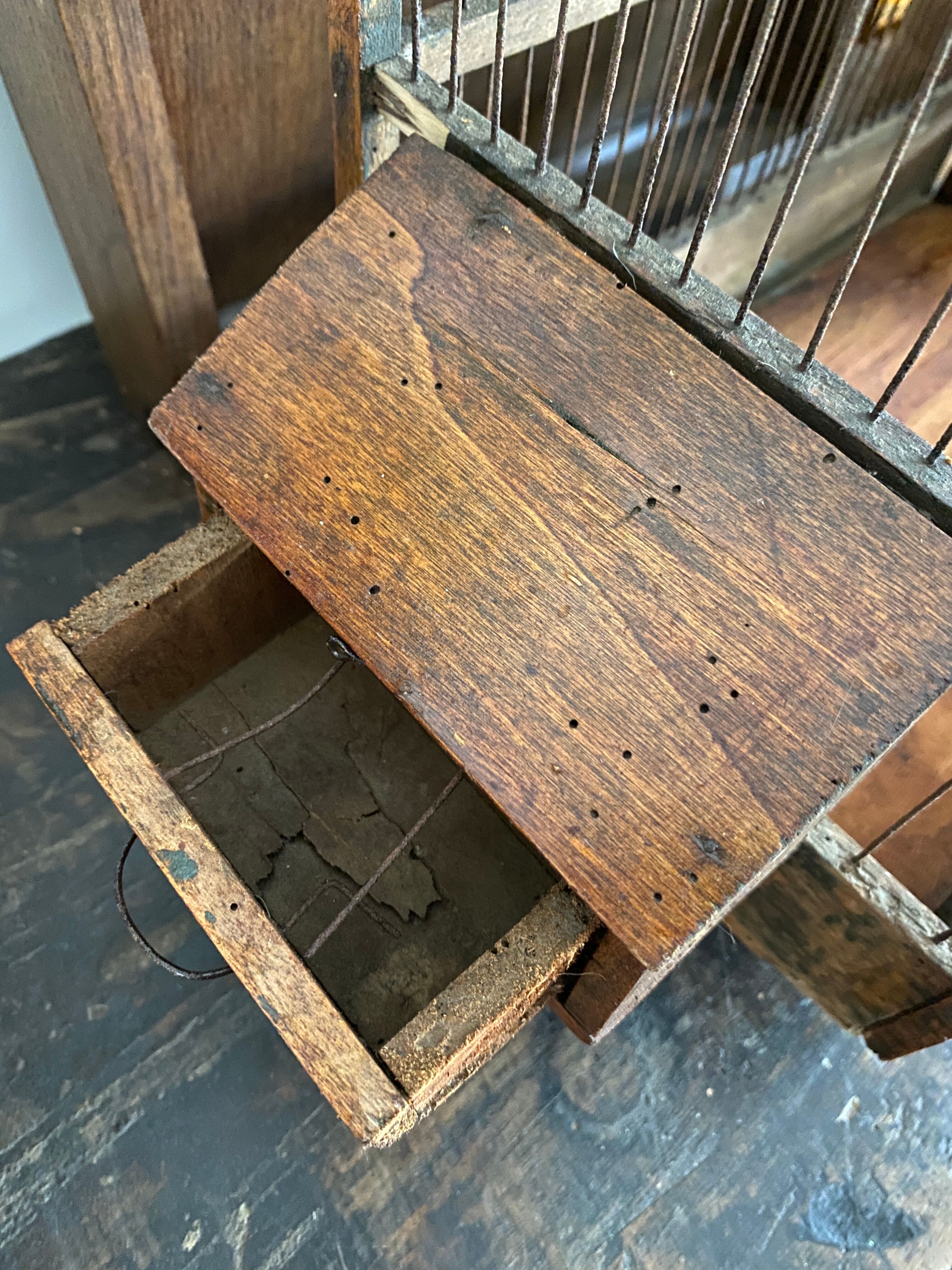 Old bird cage