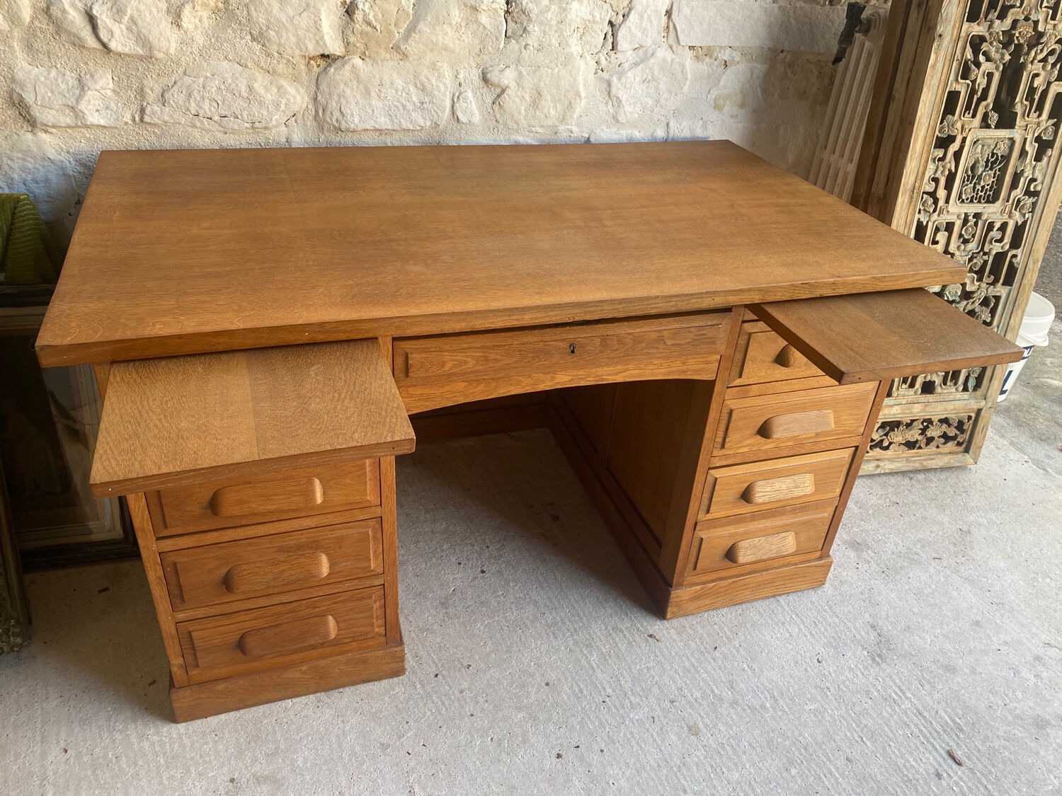 1930 oak desk