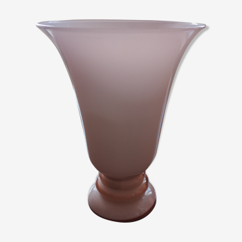 Pink opaline lamp