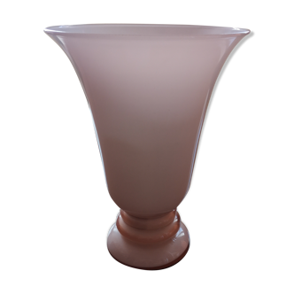 Pink opaline lamp
