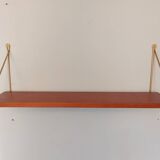 Scandinavian teak shelf from the 1960s