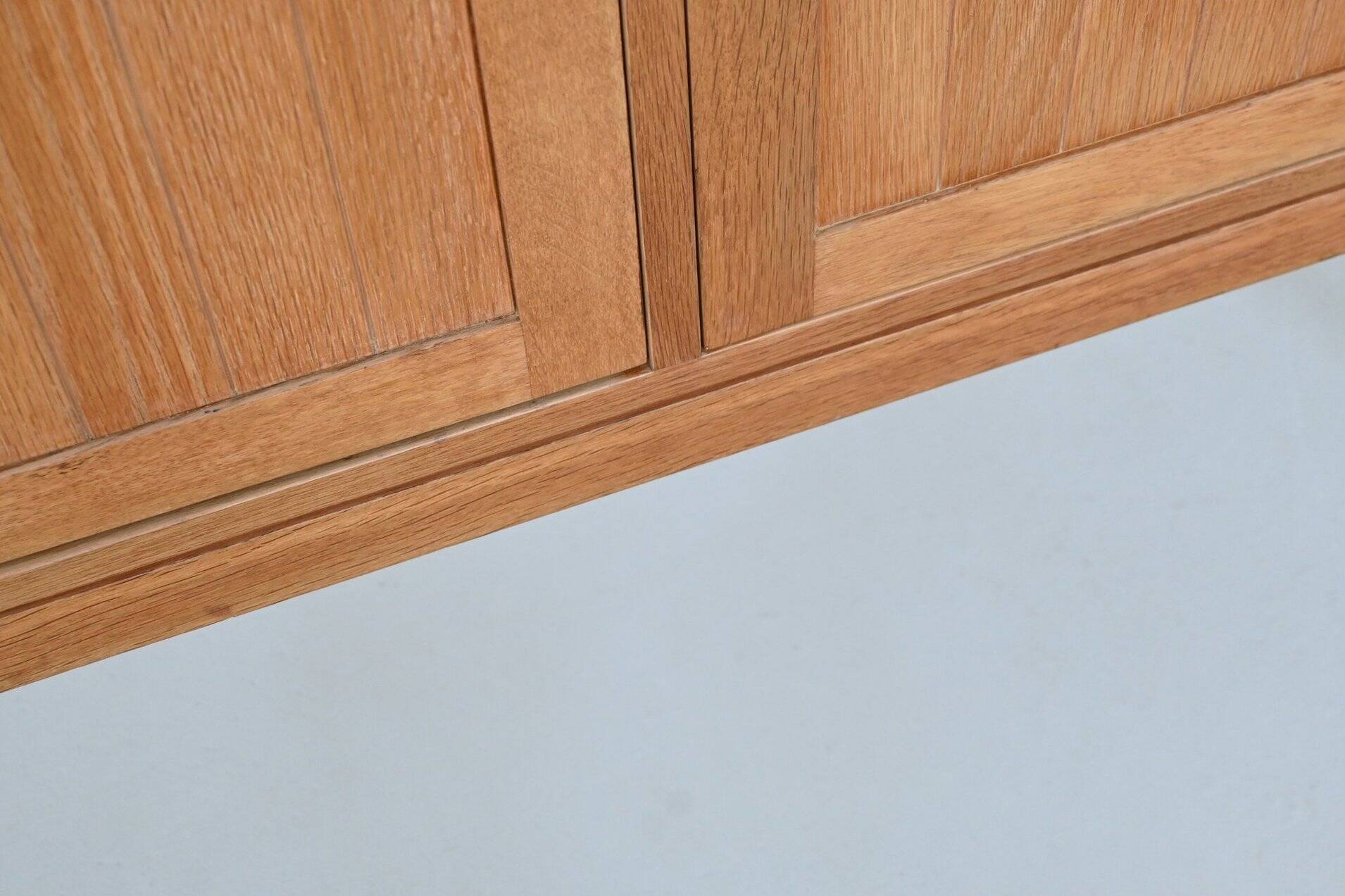 Kurt Ostervig high cabinet in oak A/S Randers Denmark 1960