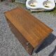 Vintage oak commode from the 1960s.