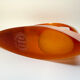 Translucent amber resin vase – Jacqueline Guénot, Full Moon® Paris
