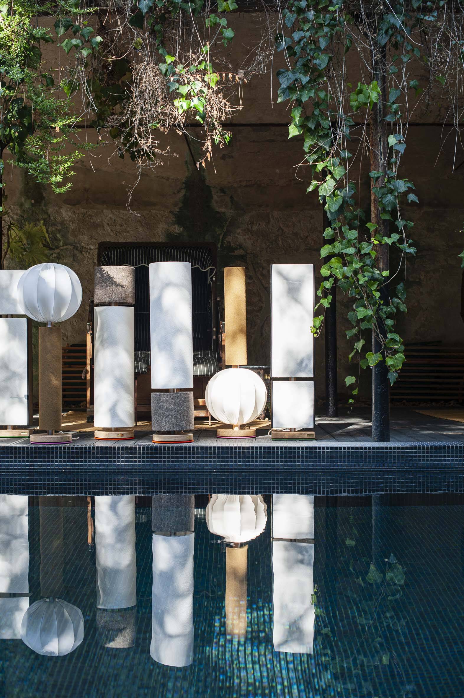 Lampadaire Mima #2, années 2000, Coton / Angélique Delaire /