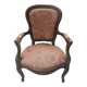 Chaise accoudoir Louis Philippe