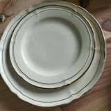 Antique gien table service – niderviller model – exceptional set