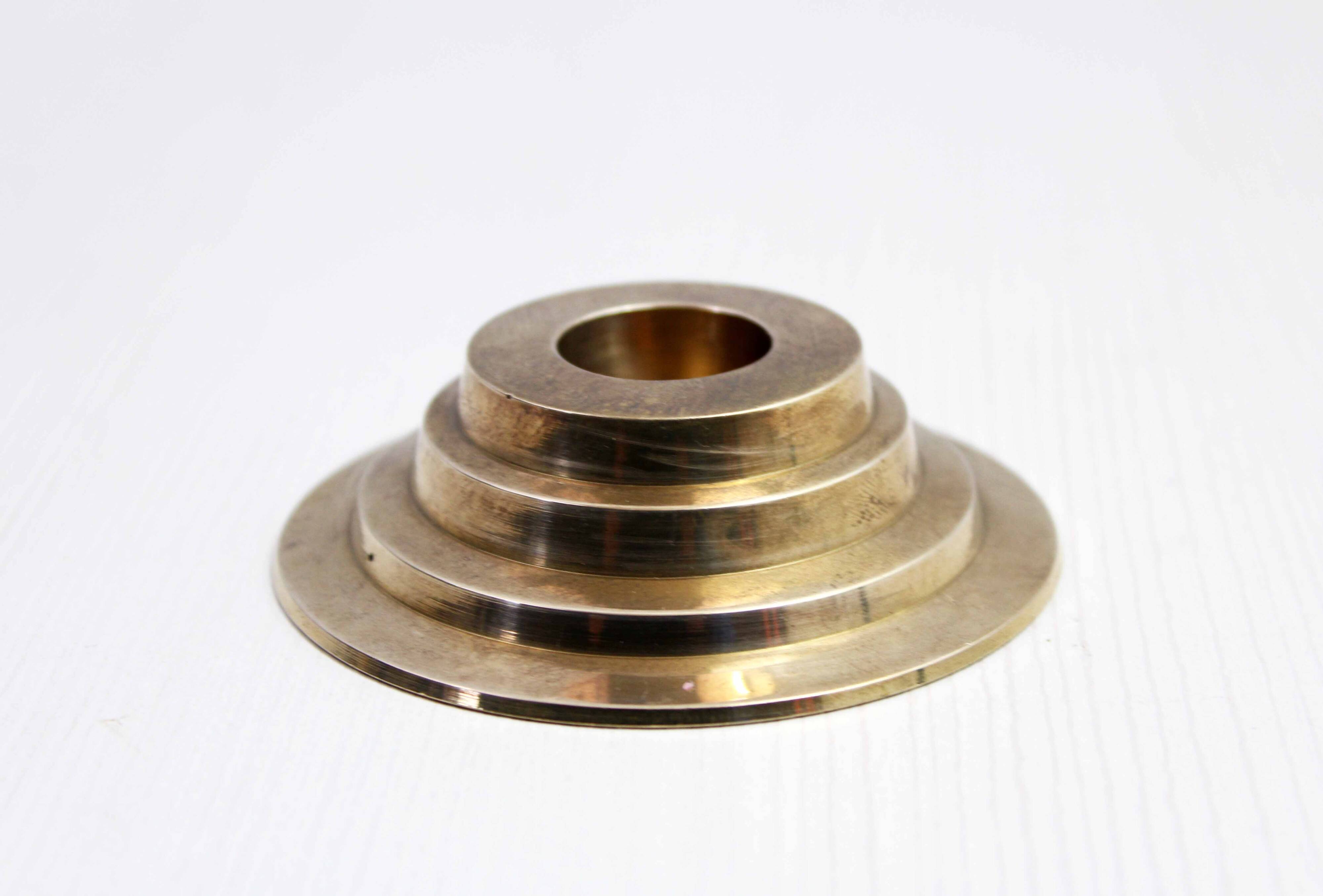 Vintage brass candle holder