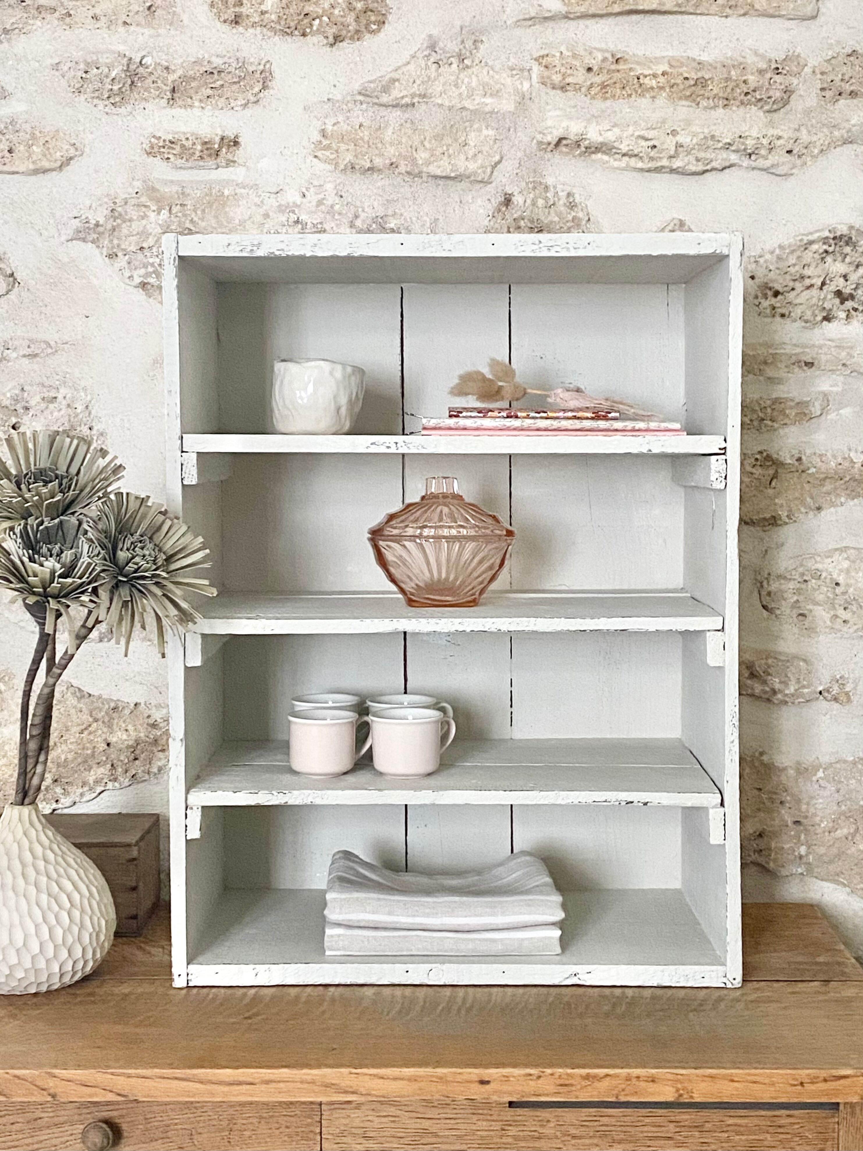 Wooden shelf