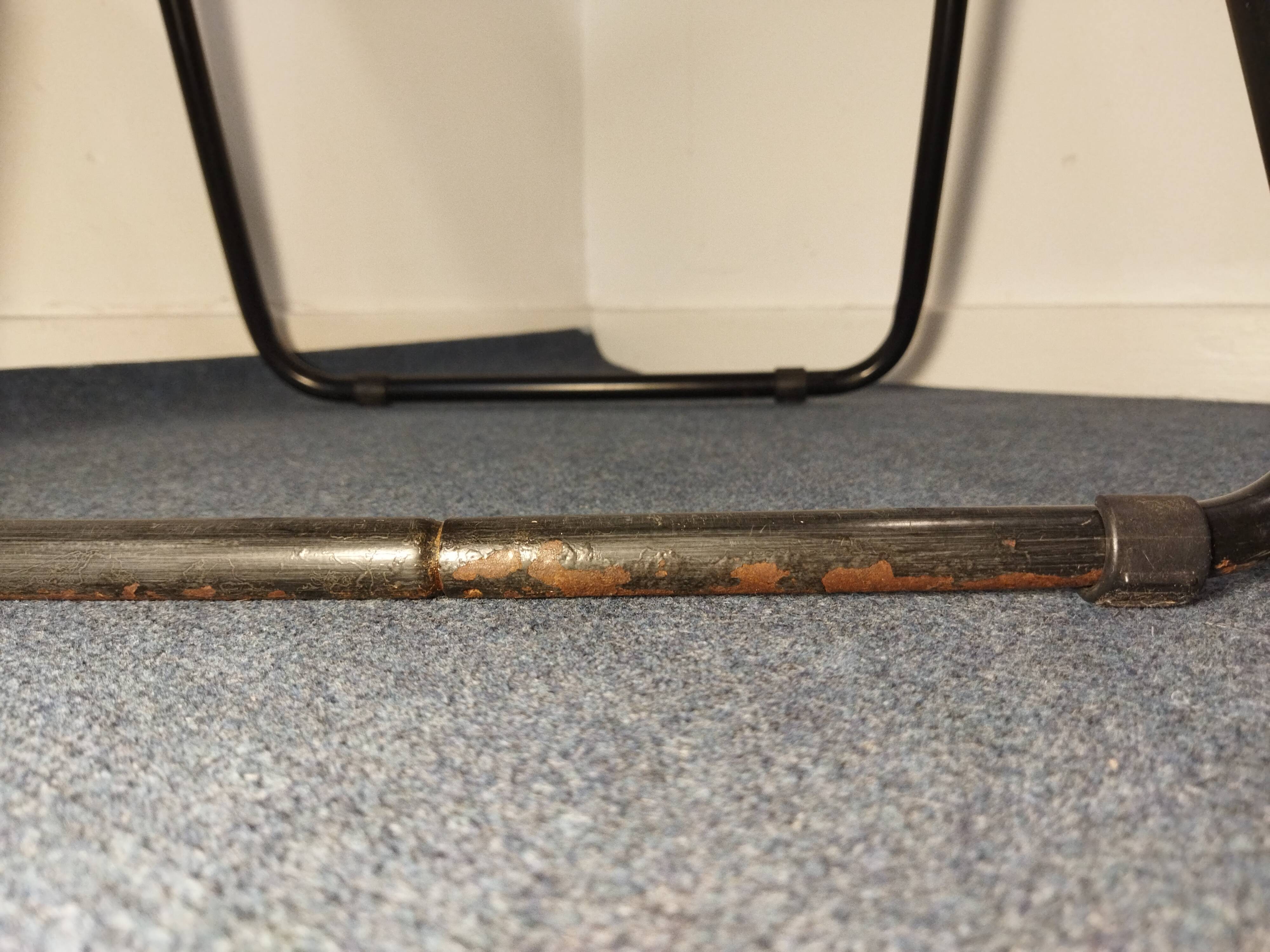 Pair of Italian folding chairs