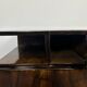 Art Deco metal bedside table