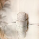 Alabaster bedside lamp