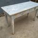 Rustic skated console table