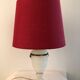 White marble lamp foot