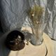 Vase en verre à décor géométrique