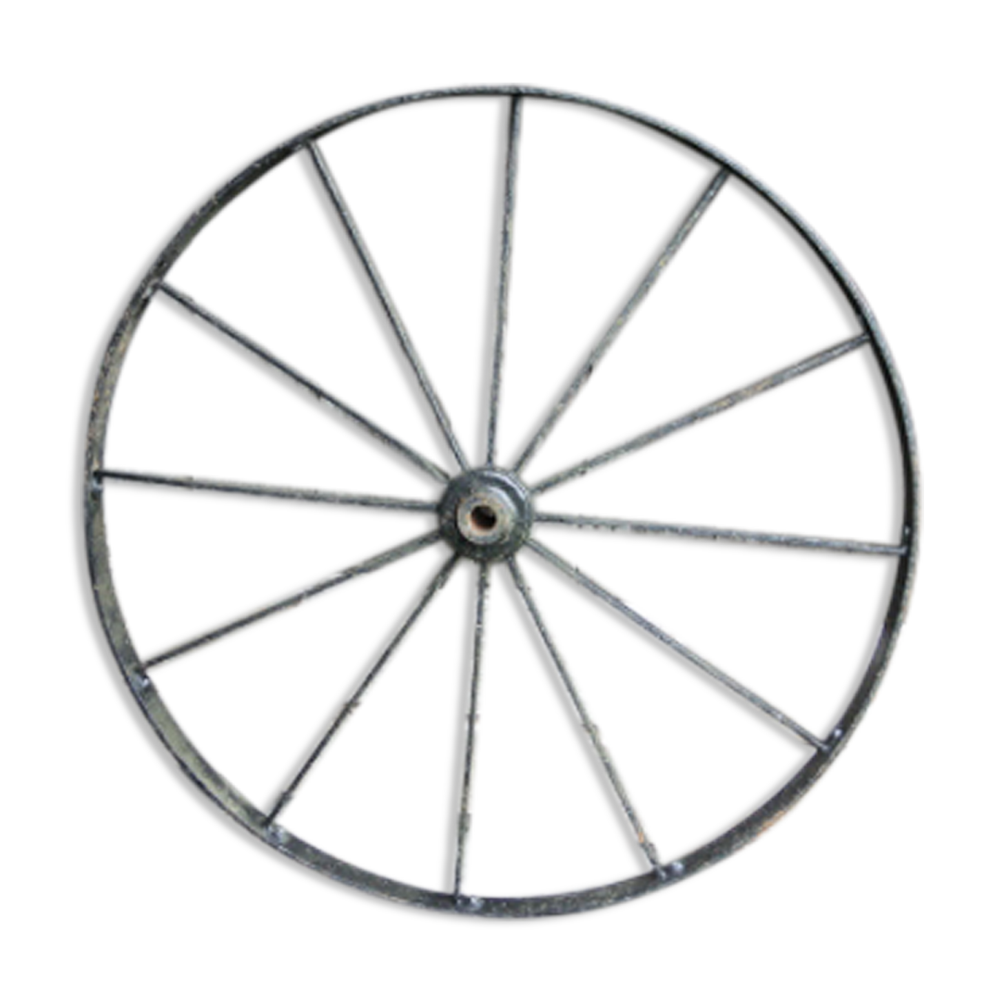 Iron cart or cart wheel