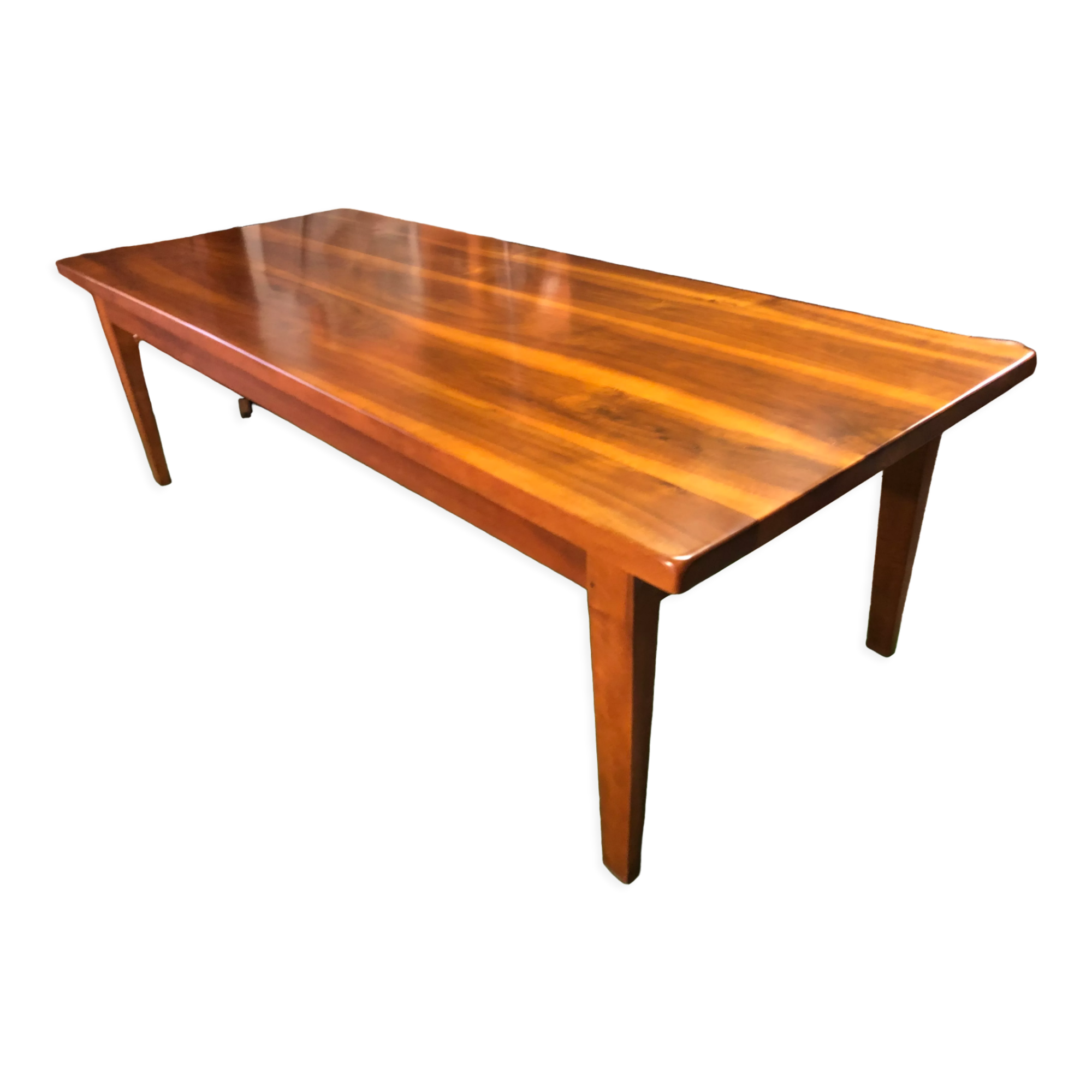Solid walnut table