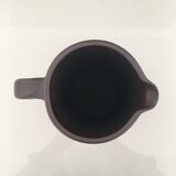 Dark brown sandstone pitcher