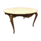 Table basse en bronze et plateau de marbre Style Louis XV XX siècle